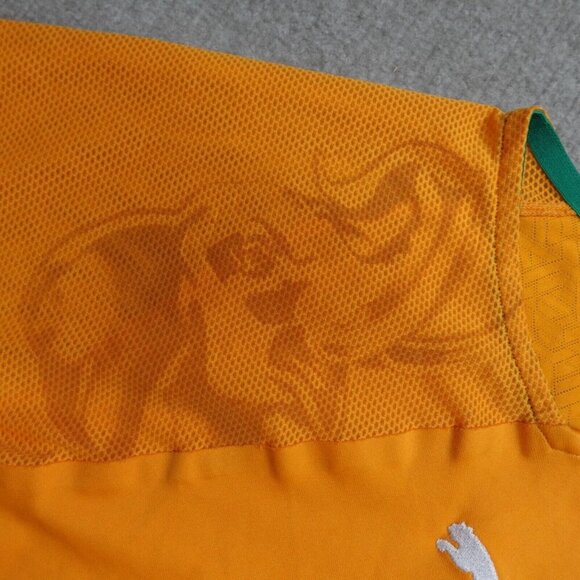 Ivory Coast Jersey Small Orange Cote D'Ivoire Puma - Picture 3 of 11